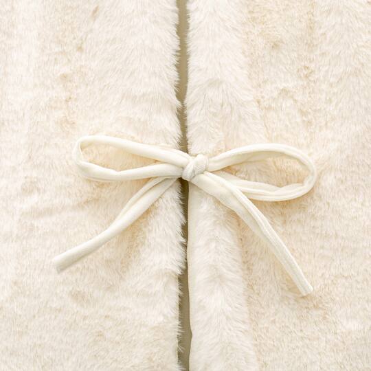 Glitzhome® Faux Rabbit Fur Christmas Tree Skirt